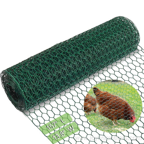 PVC Coated Hexagonal Wire Mesh Farm Fence